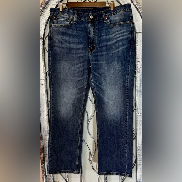 Levis Strauss Other - Men’s Levi’s 514 Dark Wash Jeans Straight Leg 38x30 #1552
